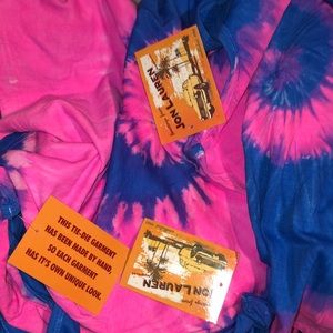 Jon Lauren tie dye Tank tops